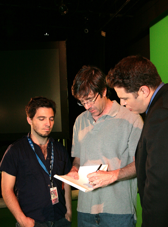 The Pitch behind scenes